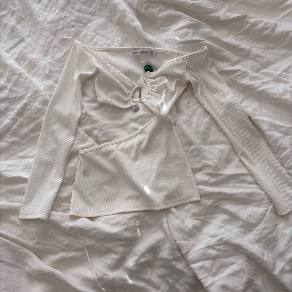 Christopher esber ribbed long sleeve top